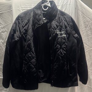 Harley-Davidson Black Quilted Jacket